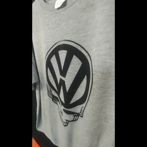 ZJD VW Stealie Parody Grateful Dead Volkswagen Shakedown T-shirt LP - Picture 2 of 4